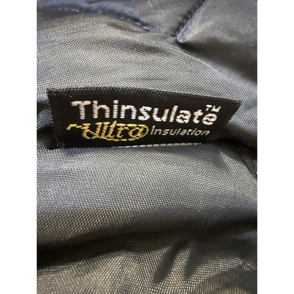 Red Head Adult 2XL Mens Insulated Snow Suit Coveralls Black Zipper & Snaps - Picture 10 of 13